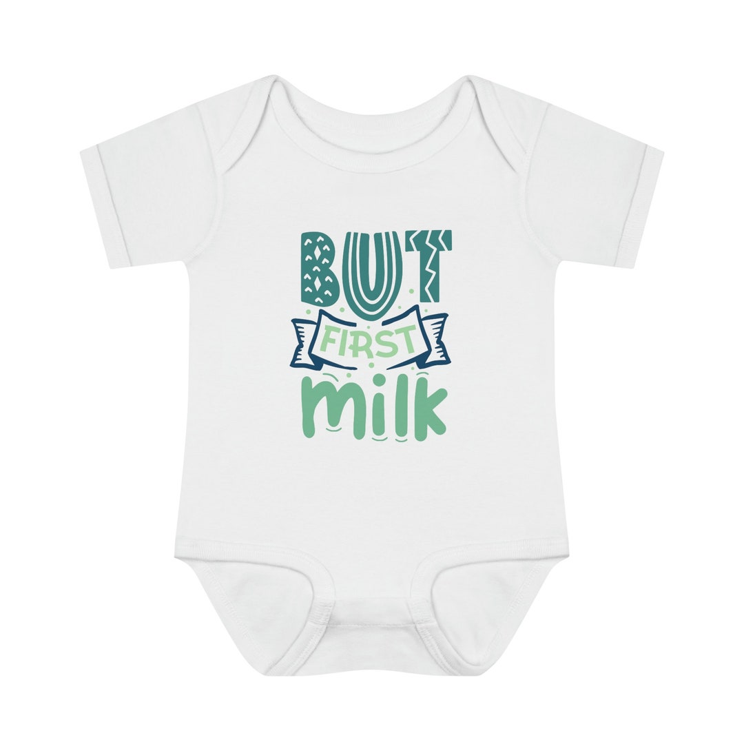 But First Milk Funny Baby Shower Gift, Funny Gifts, Baby Gifts Etsy