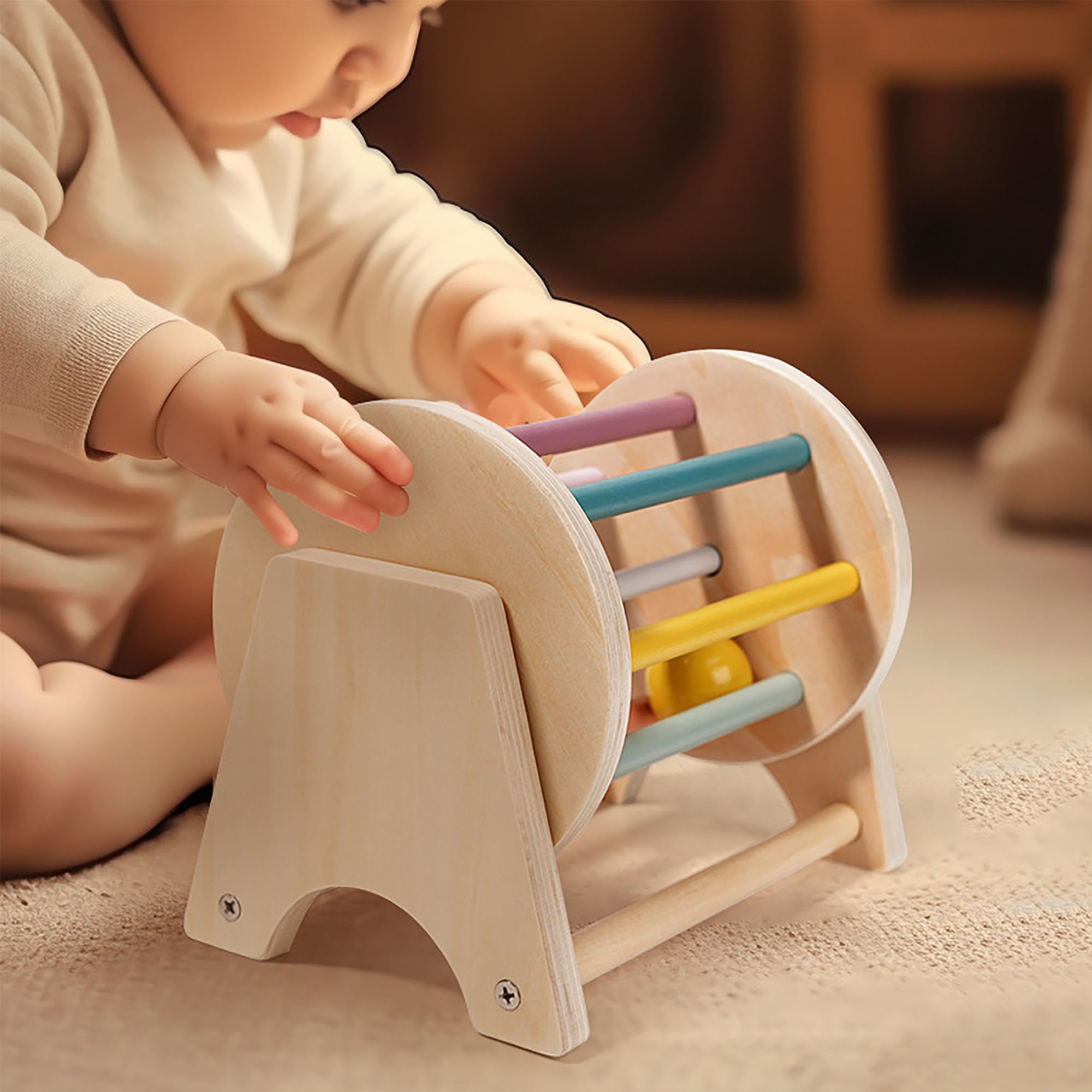 Spin drum toy cheap