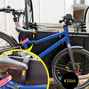 Frank Bike Holder M children&#39;s bike holder cargo bike transport hook for Urban Arrow (Hook 2.0), Cube Cargobike holder cargo bike balance bike
