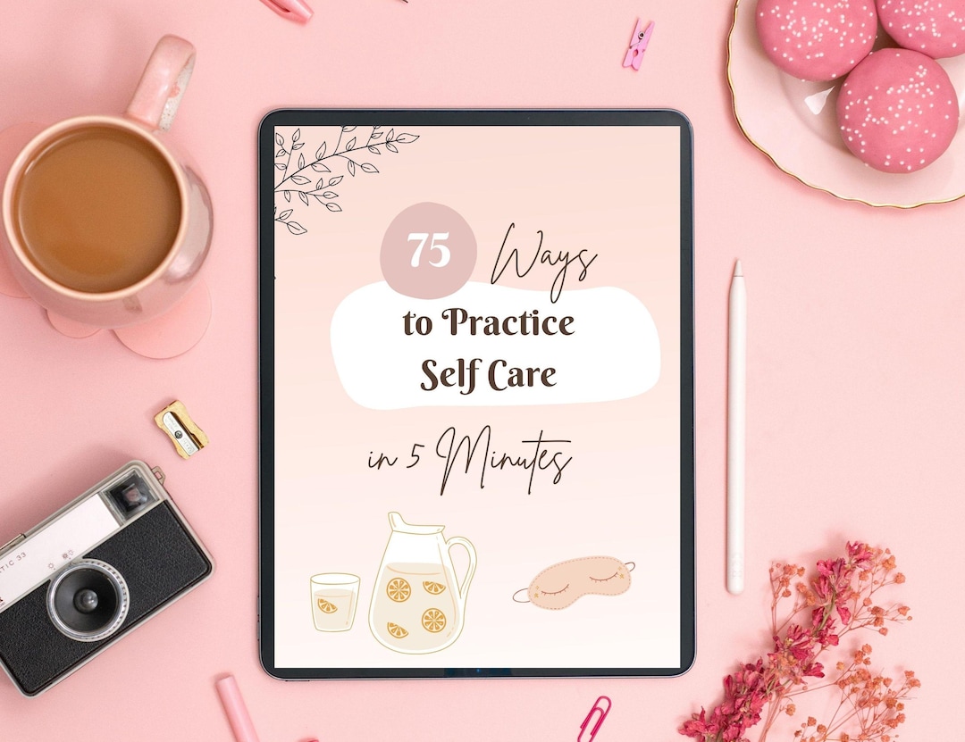 75 Self-care Exercises, Reduce Stress, Calmness (digital Download) - Etsy