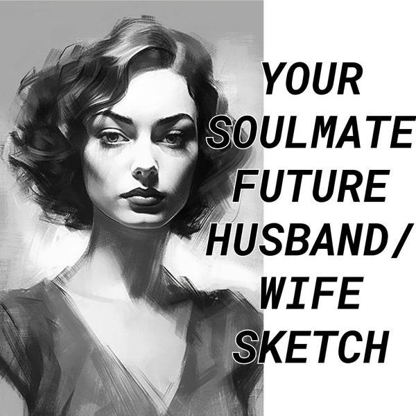 How do they look? / Soulmate / Future Husband or Wife Digital Sketch by Oracle Tania / Same Day /