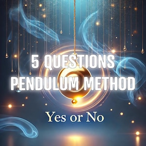 Cinq (5) questions par oui ou par non / Énergie spirituelle / 1 mot de réponse pour chaque question / Emballage facile