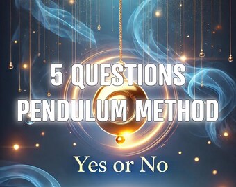 Five (5) Yes or No Questions / Spiritual Energy / 1 Word Answer for Each Question / Easy Bulk Package