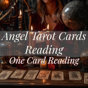 Cartes des anges, Carte unique, Lecture de tarot, Livraison le jour même