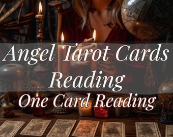 Angel Cards, Single Card, Tarot Reading, Same Day Delivery