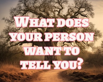 What Do They Want to Tell You, But Can't? / One-Sentence Response / Same Day