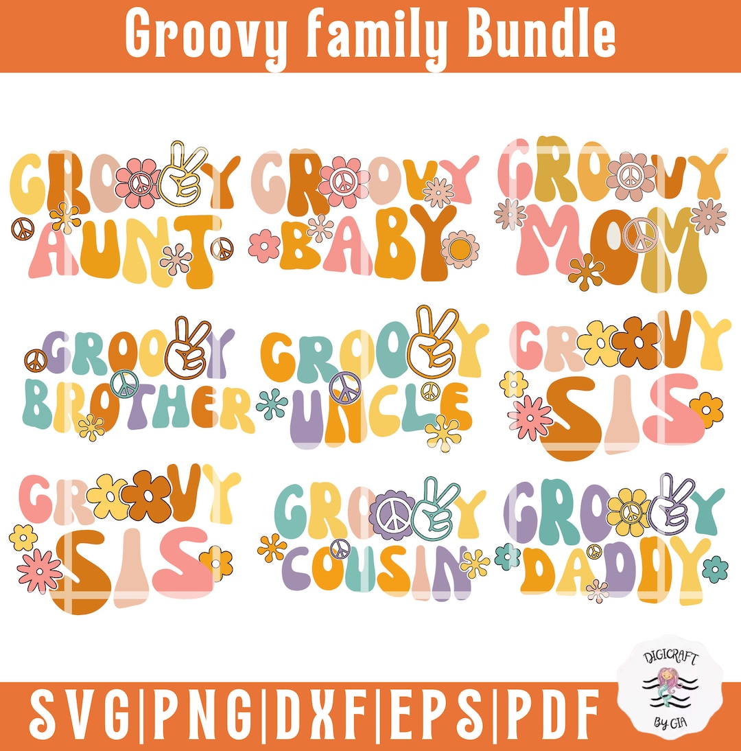 Groovy Family This item is unavailable - Etsy