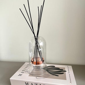 DIFFUSEUR DE PARFUM• Reed diffuser• home fragrance bottle with sticks• 150ml Home Decor •Diffuser oil set• Floral • Flowers •