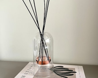 DIFFUSEUR DE PARFUM• Reed diffuser• home fragrance bottle with sticks•150ml•home decor•diffuser oil set•floral notes• flowers•