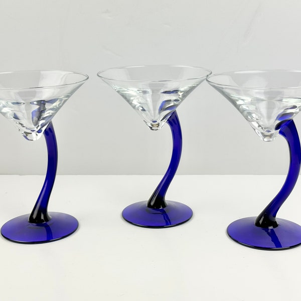 Glass Swerve Glasses Etsy
