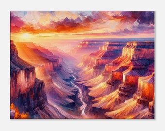 Grand Canyon Impressionist Wall Art