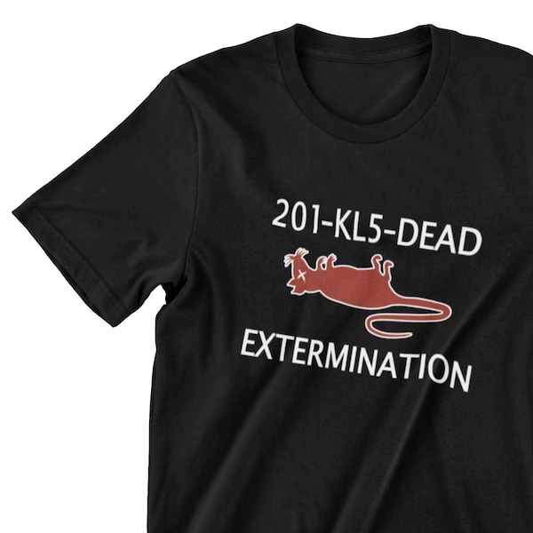201-KL5-Dead, Extermination, Emo Band T-Shirt