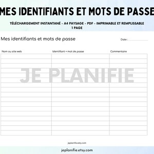 I miei nomi utente e password, pdf A4 verticale, minimalista in bianco e nero