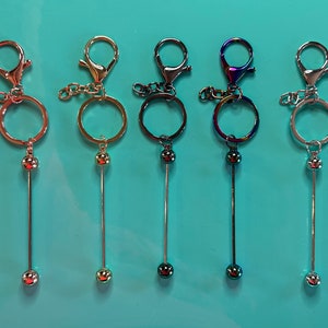 Beadable Keychain