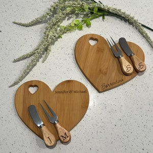 Engraved Mini Charcuterie Board, Small Cutting Board, Personalized Cheese Board, Bridal Shower Gift, Engagement Gift, Anniversary Gift