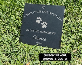 Pet Memorial, Dog Memorial Stone, Cat Memorial Stone, Pet Memorial Garden Stone, Animal Grave Marker, Pet Head Stone, Granite Grave Stone