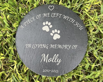 Pet Memorial Plaque, Engraved Pet Memorial, Dog Memorial Stone, Cat Memorial Stone, Pet Memorial Garden Stone, Pet Grave Stone