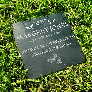 Granite Head Stone, Personalized Grave Marker, Custom Memorial Stone, Engraved Headstone, Headstone Marker, Cemetery Grave Stone