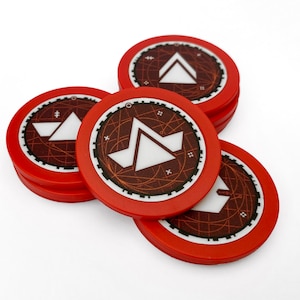 Rote Ordens Token für SW Legion (2024 Design)