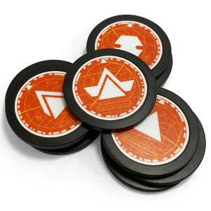 Token d'ordine CommScan rossi per SW Legion