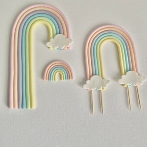 Fondant Rainbows