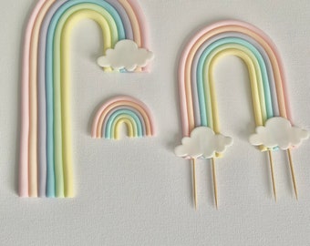 Fondant Rainbows