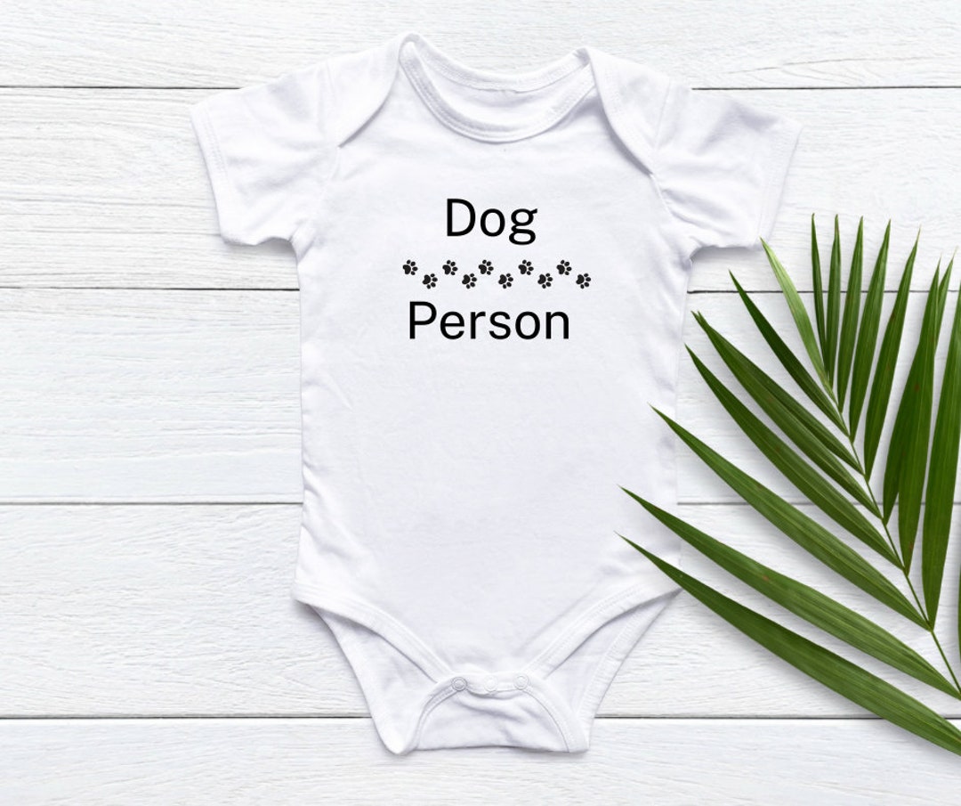 Dog Person Onesie® Dog Lover Baby Baby Dog Onesie® Infant Etsy
