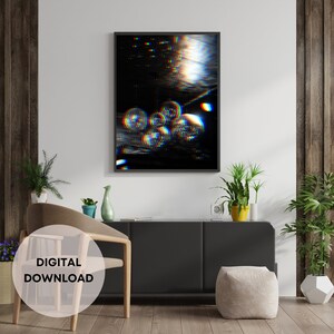 Trippy Disco Kunstdruck