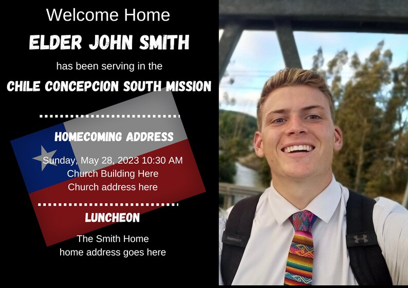 LDS Missionary Announcement Etsy