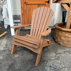 Folding Adirondack Chair- Poly Wood Colors