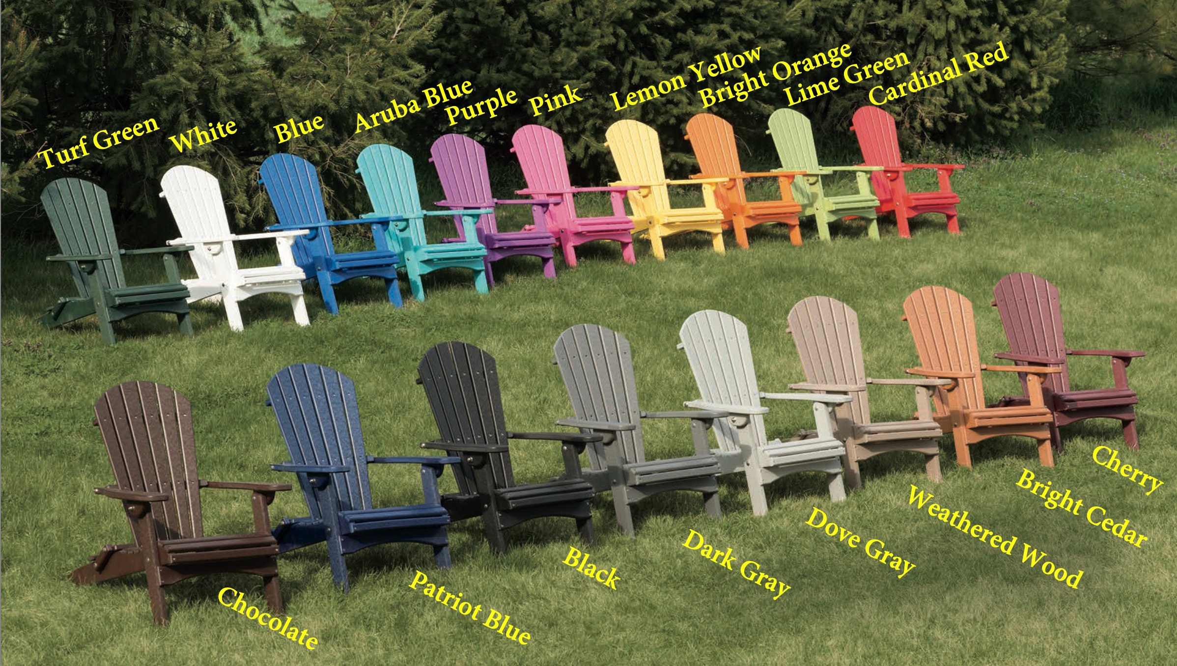 White poly adirondack chairs deals