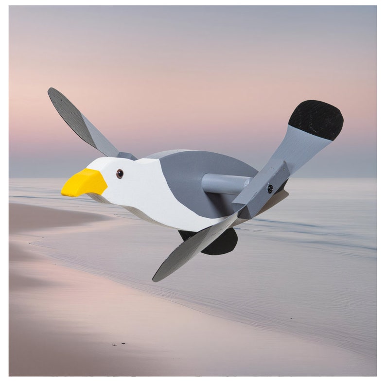 Seagull Whirlybird Wind Spinner