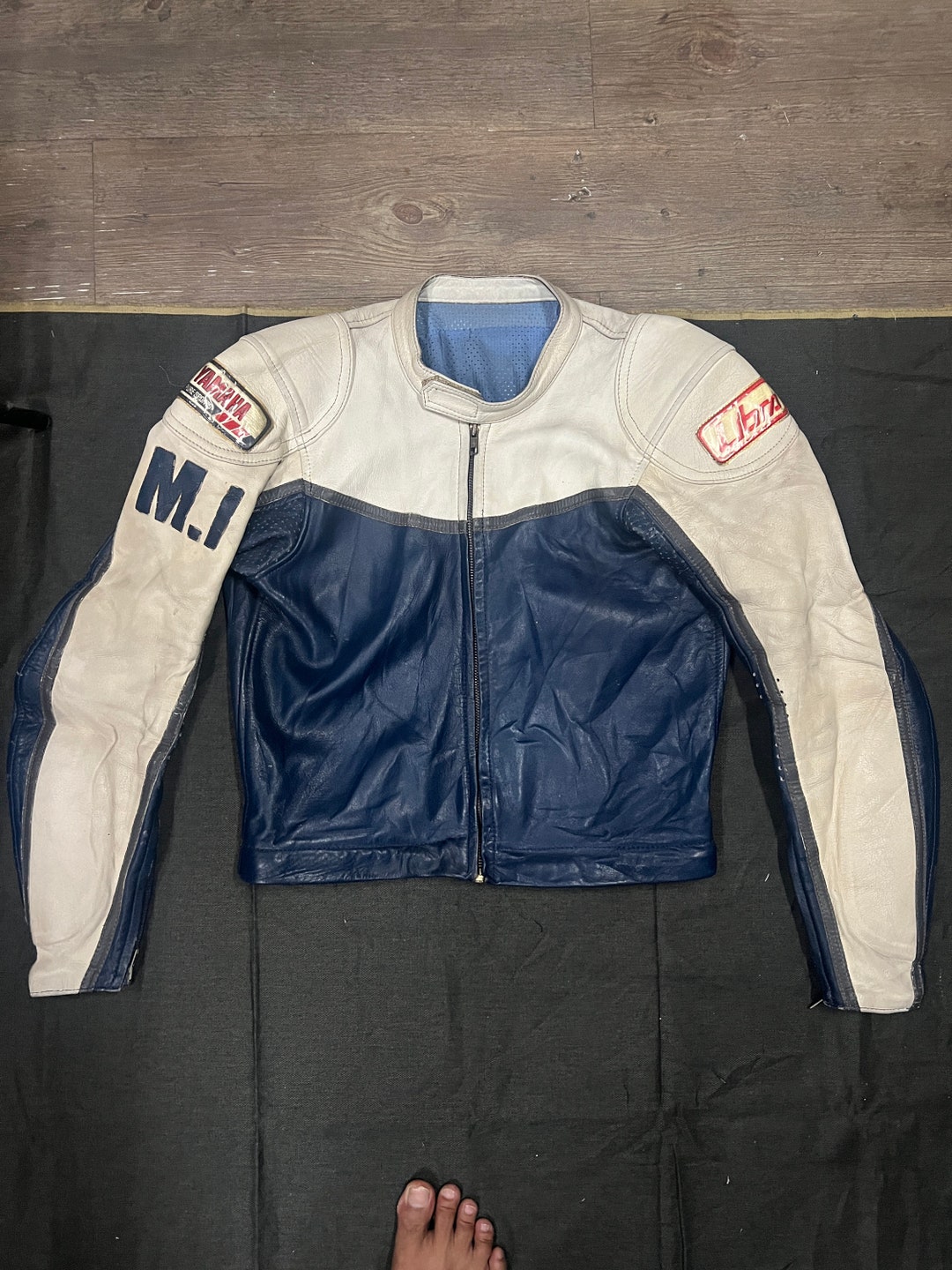 Yamaha Tracksuit Leather Racing Etsy