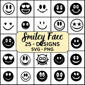 Smiley face Svg, smiley svg, Smiley Silhouette, Happy Face Svg png, Smiley Cut Files, Smiley face clipart, Smiley Cricut,Smiley face vector