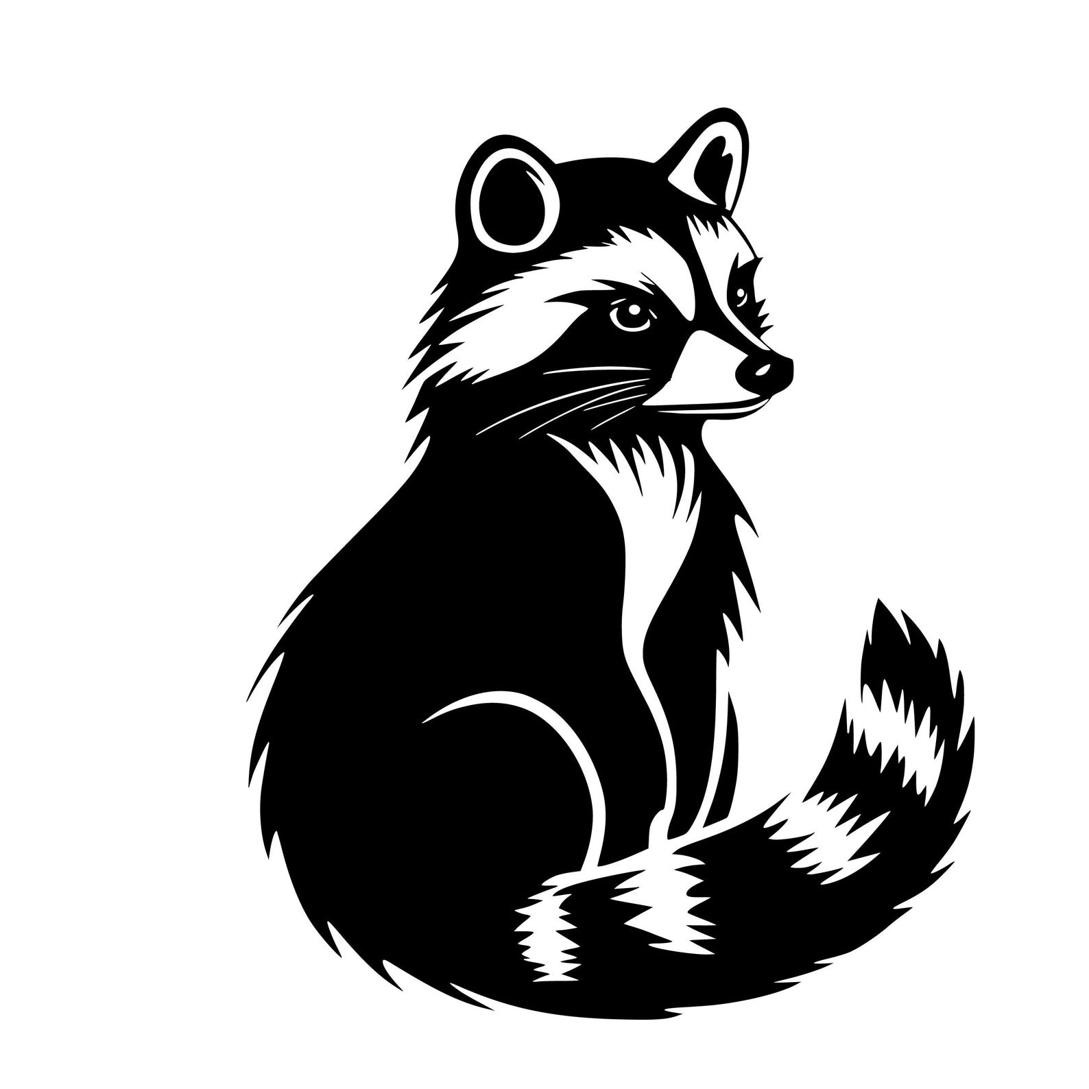 Raccoon Svg, Racoon Svg, Raccoon Svg Bundle, Raccoon Silhouette ...