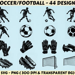 Fußball-Svg, Fußball-Svg-Bundle, Fußball-Svg-Datei, Fußball-Silhouette, Fußball Png, Fußball Cut-Dateien, Fußball Clipart, Fußball-Vektorgrafik