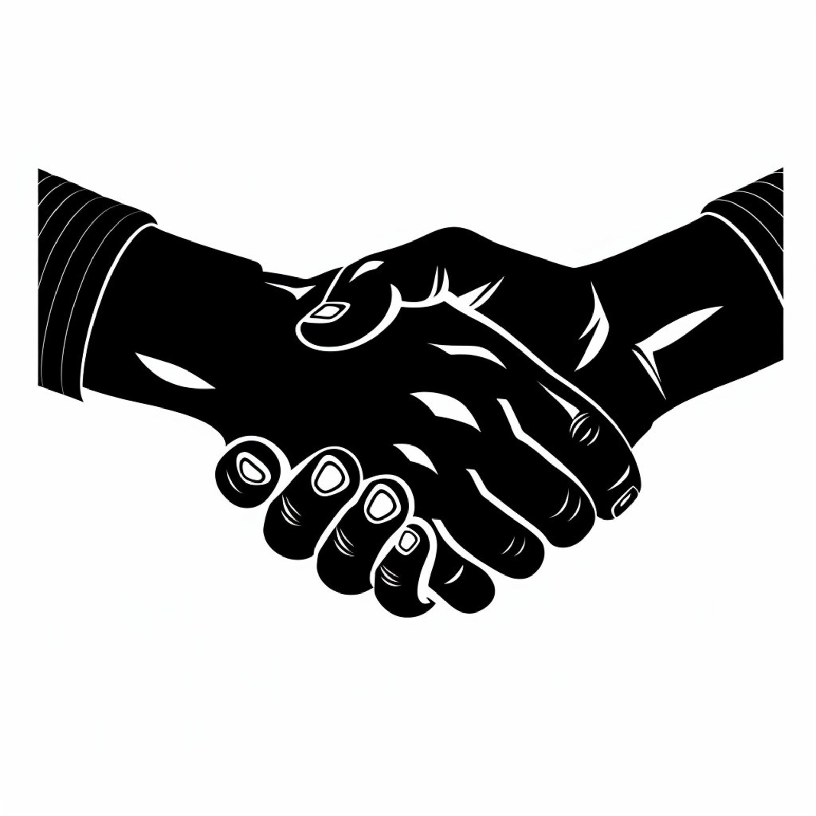 Handshake Svg, Handshake Svg Bundle, Handshake Silhouette, Handshake ...