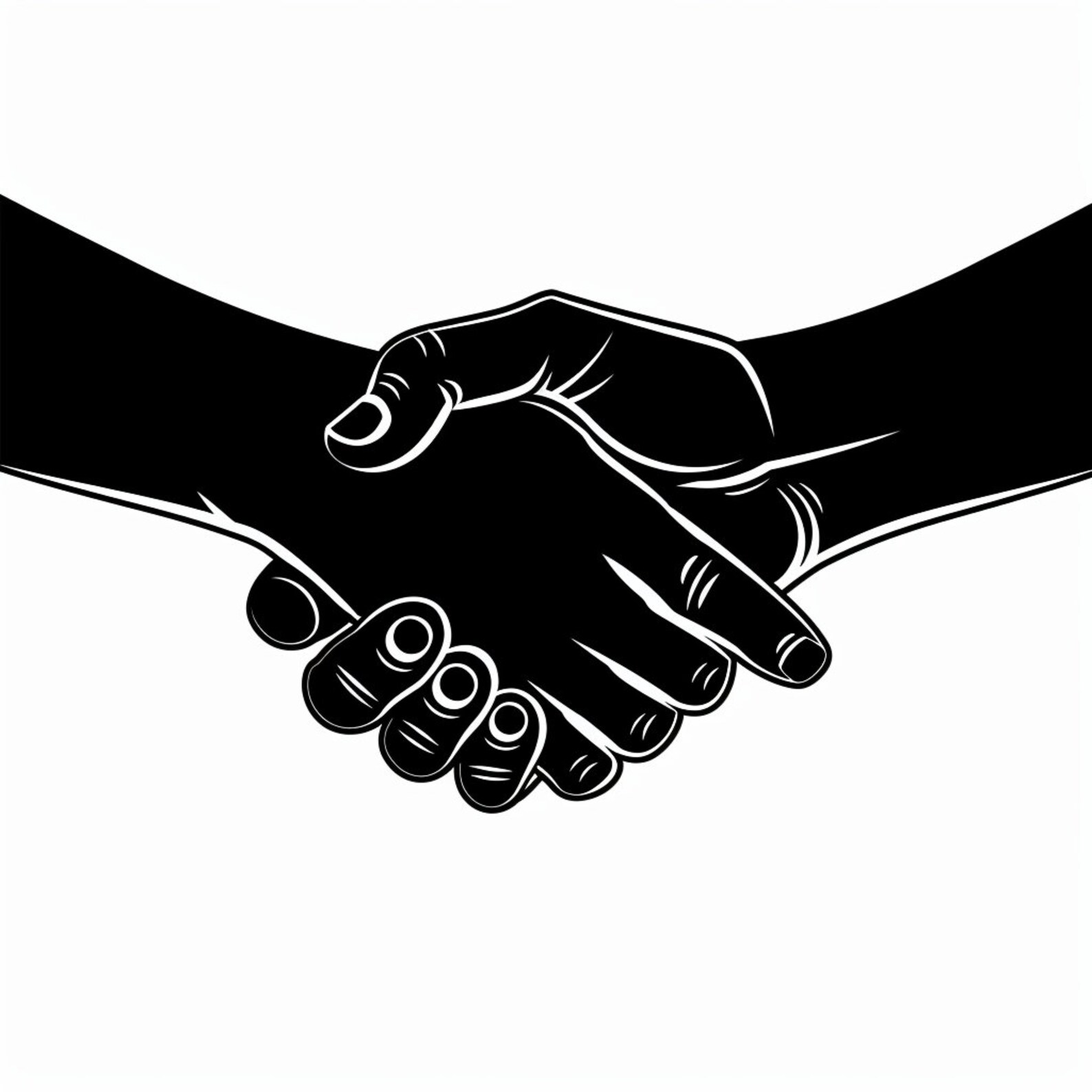 Handshake Svg, Handshake Svg Bundle, Handshake Silhouette, Handshake ...