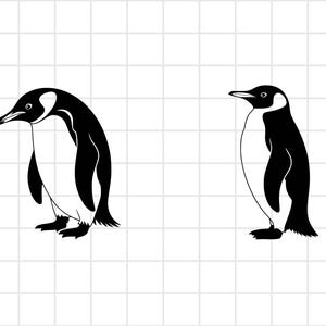 Penguin svg, Penguin svg bundle, penguin silhouette, Penguin cut file, Penguin Png, Penguin laser cut, Penguin vector, Penguin svg eps dxf