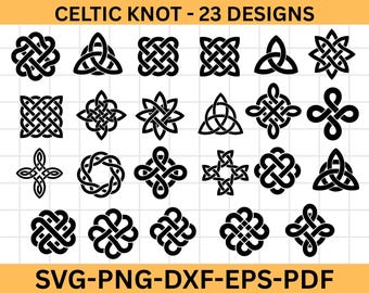 Celtic Knot Svg, Celtic Knot Svg bundle, Celtic Knot silhouette, Celtic Knot cut files, Celtic Knot laser cut, Celtic Knot svg eps dxf png