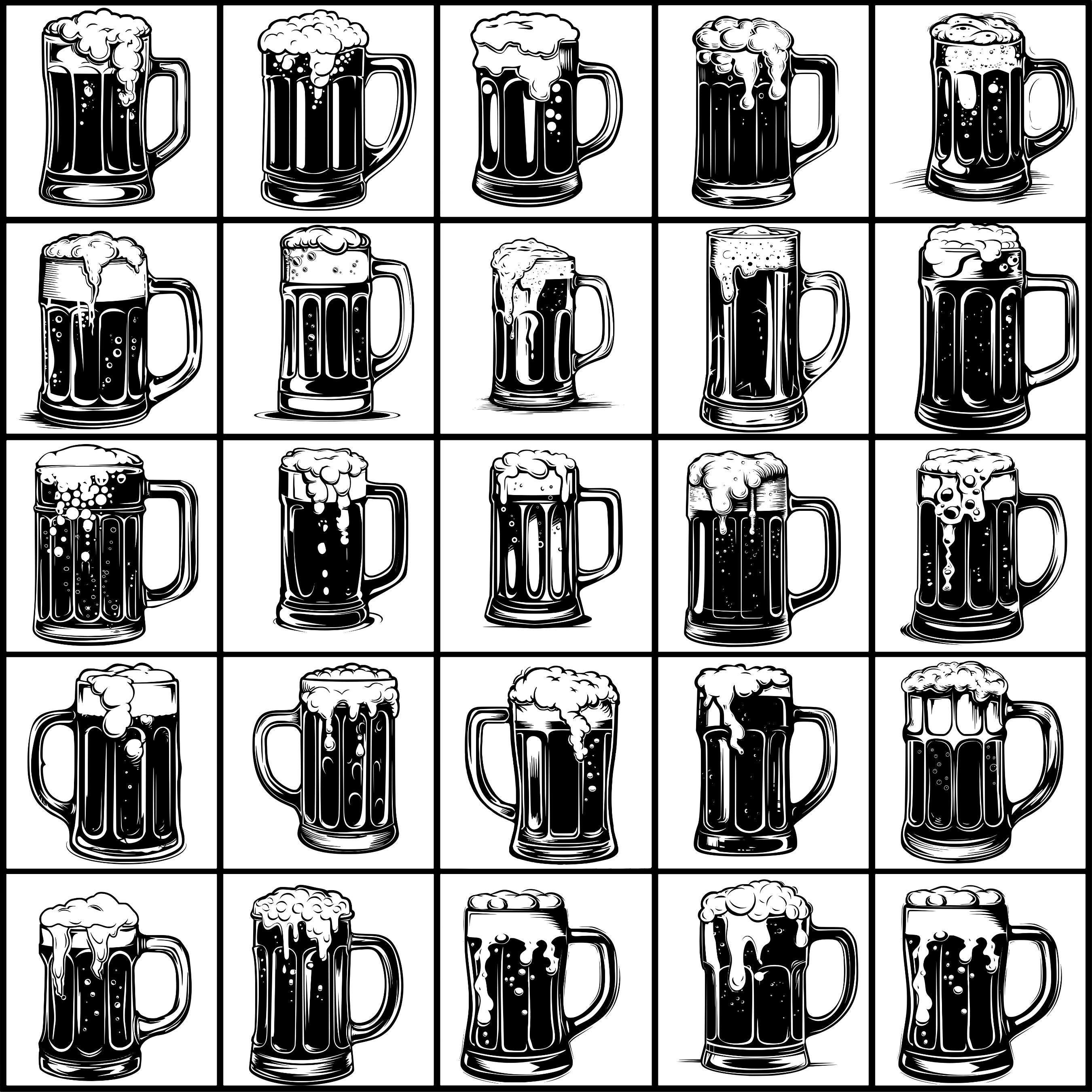 Beer Mug Svg, Beer Svg, Beer Glass Svg, Beer Bottle Svg, Beer Mug ...