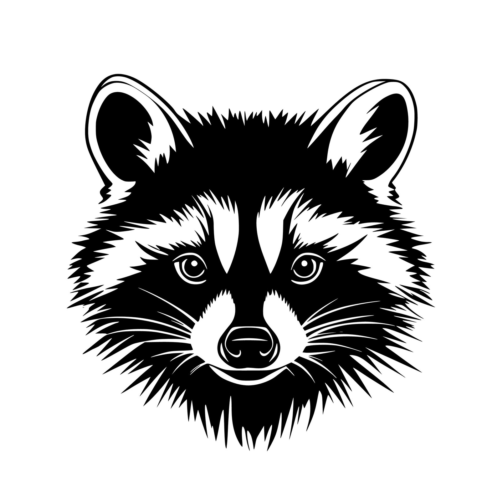 Raccoon Svg, Racoon Svg, Raccoon Svg Bundle, Raccoon Silhouette ...