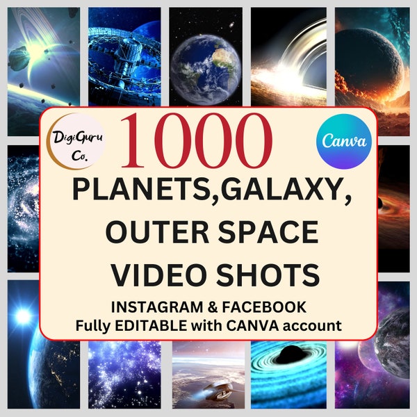 1000 + planets, galaxy, cosmos, universe videos for instagram reels, youtube shorts, tiktok videos , facebook reels | HD video