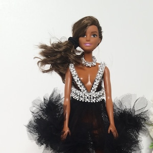 For Fashion Royalty, Nu Face, Poppy Parker, Barbie, 12&quot;  Fashion Dolls Made By On TrendDolls. Beautiful handmade Dress