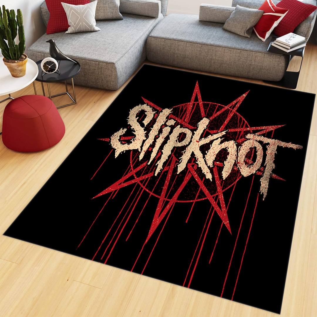 Slipknot Rug, Cool Rug, Rock Music Rug, Heavy Metal Rug, Popular Rug ...