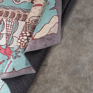 Treasure Map Rug, Pirates Rug, Playing Room Mat Rug, Cool Pirate Map ...