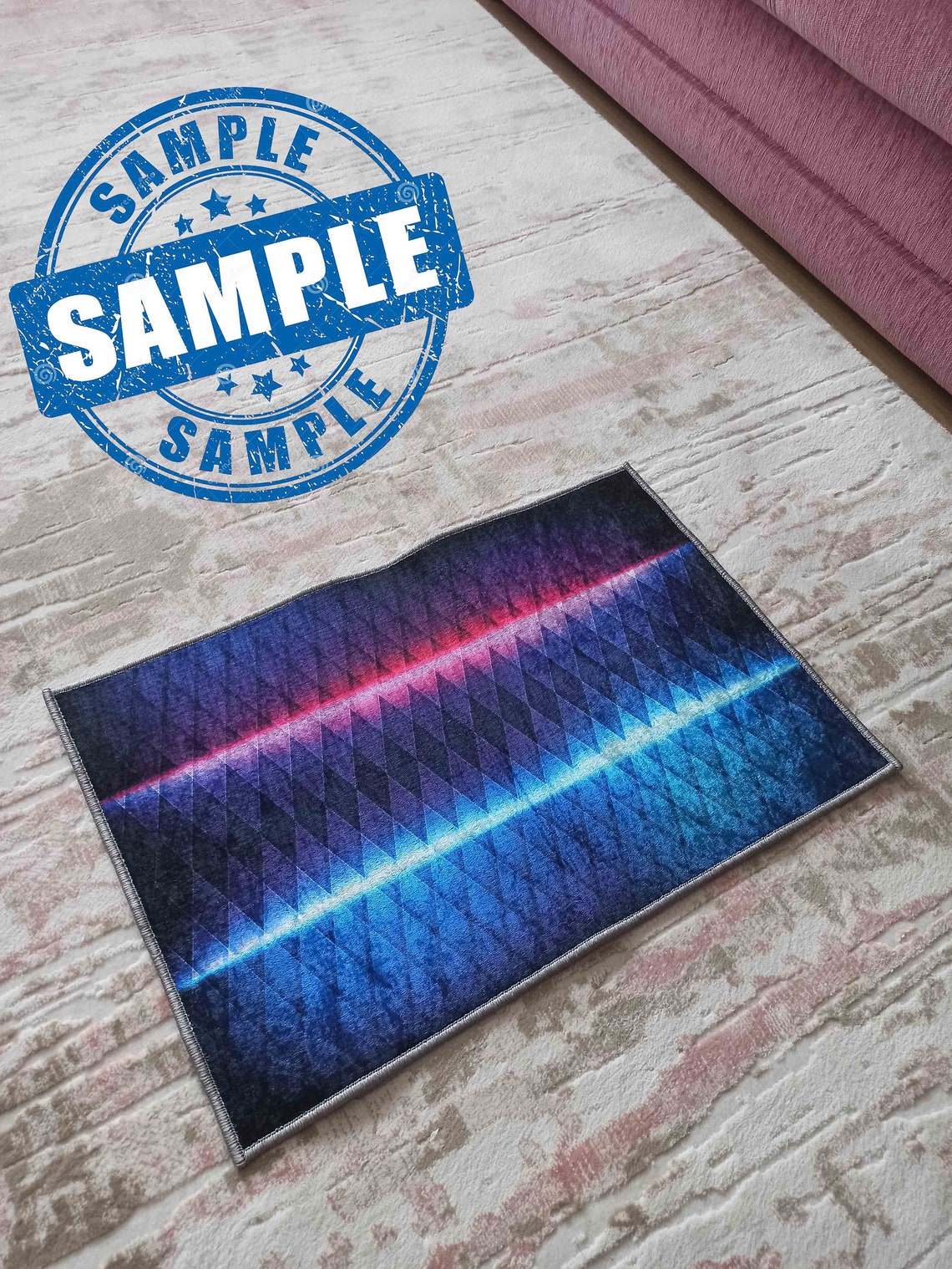 Gamer Rug, Gaming Room Rug, Neon Look Rug, Shining Rug, E-sports Rug ...