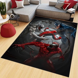 Amazing Spiderman Rug, Spiderman Rug, Teen Room Rug, Superhero Rug, Kids Room Rug, Home Decor, Gift For Boys, Cool Area Rug,Old Fashion Rug