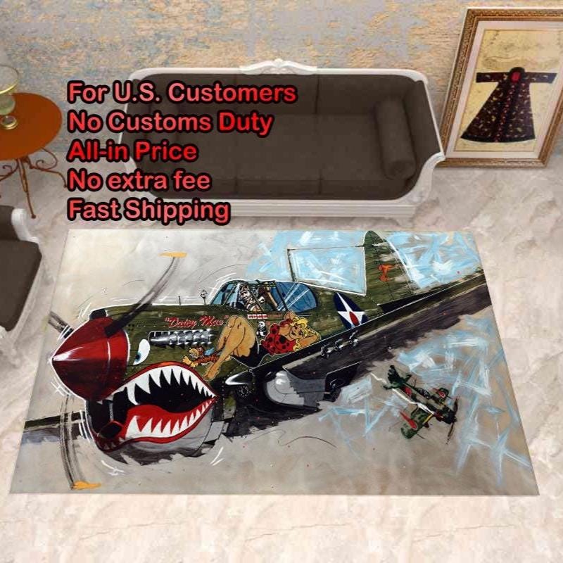 Spitfire Rug - Etsy