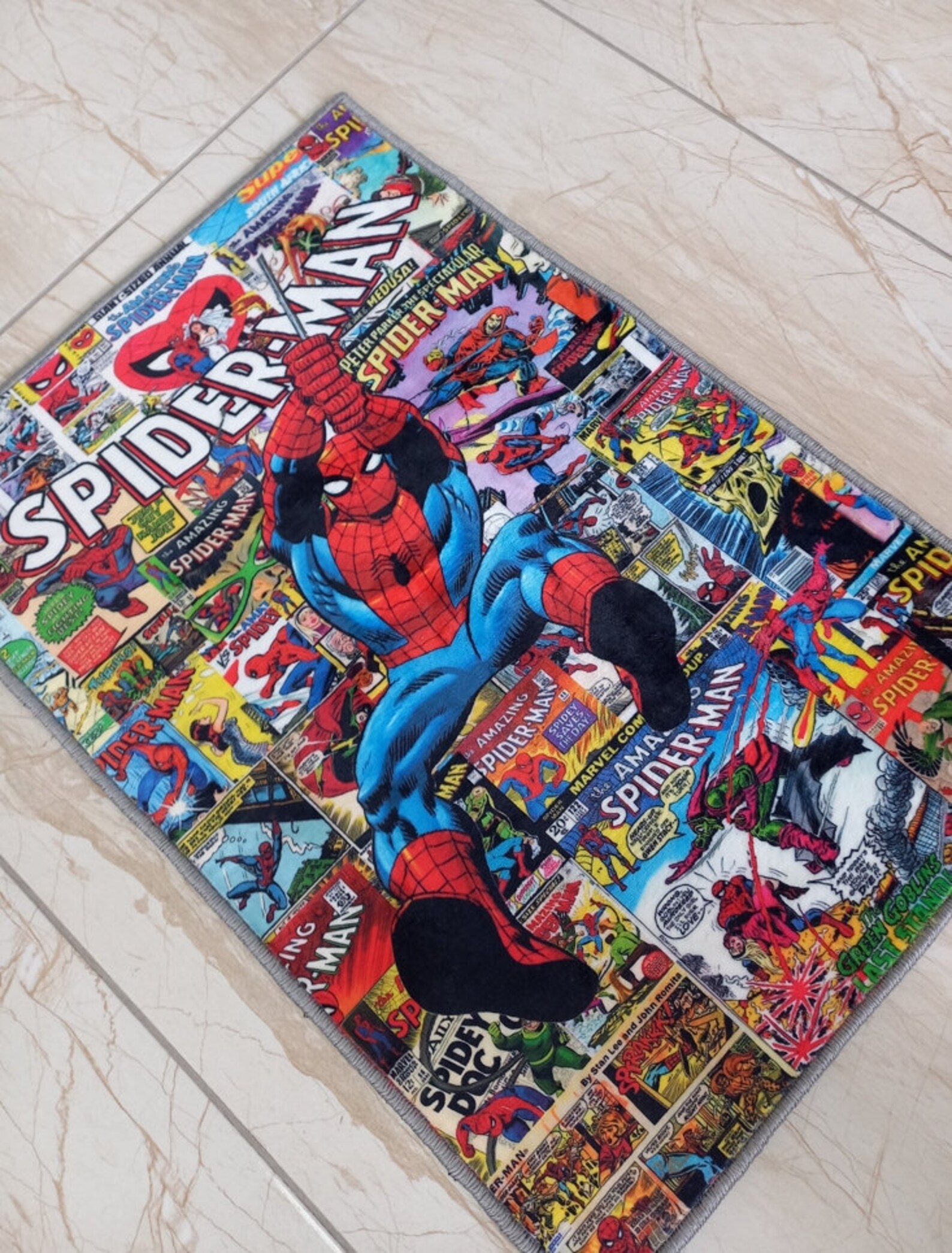 Spiderman Rug, Spider Man Rug, Kids Room Decor, Gift for Childs ...